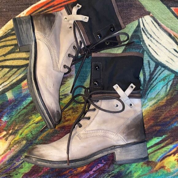 Matisse Mechanic Combat Boot distressed size 7.5 - Picture 9 of 14
